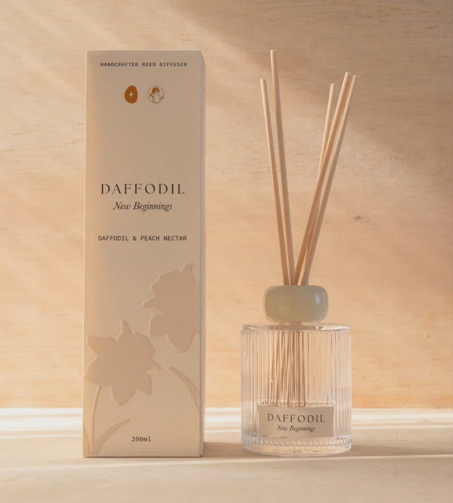 Daffodil Diffuser | Daffodil & Peach Nectar