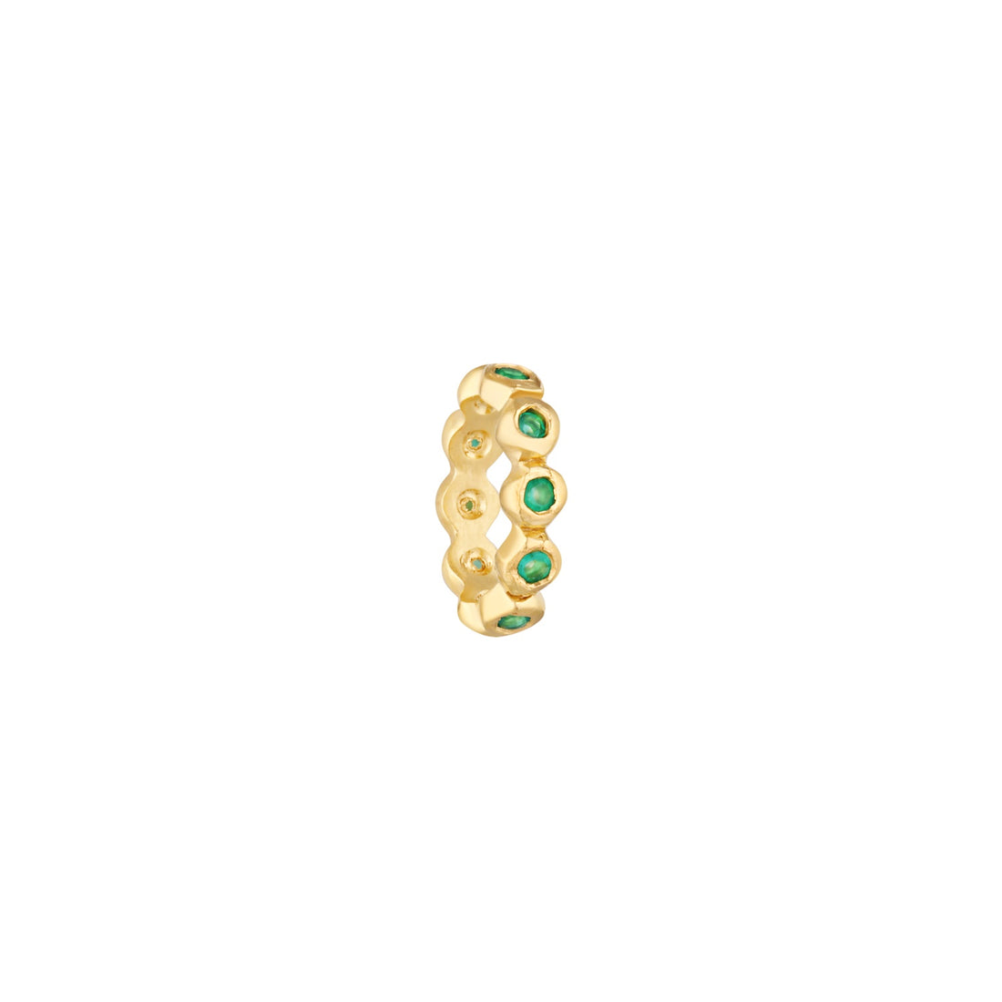 Circle of Power | Sol Charm | Green Onyx