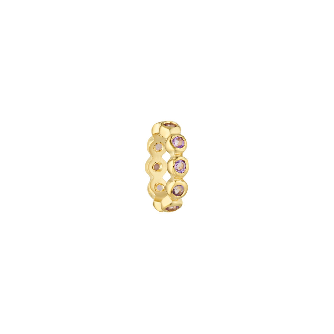 Circle of Power | Sol Charm | Pink Amethyst
