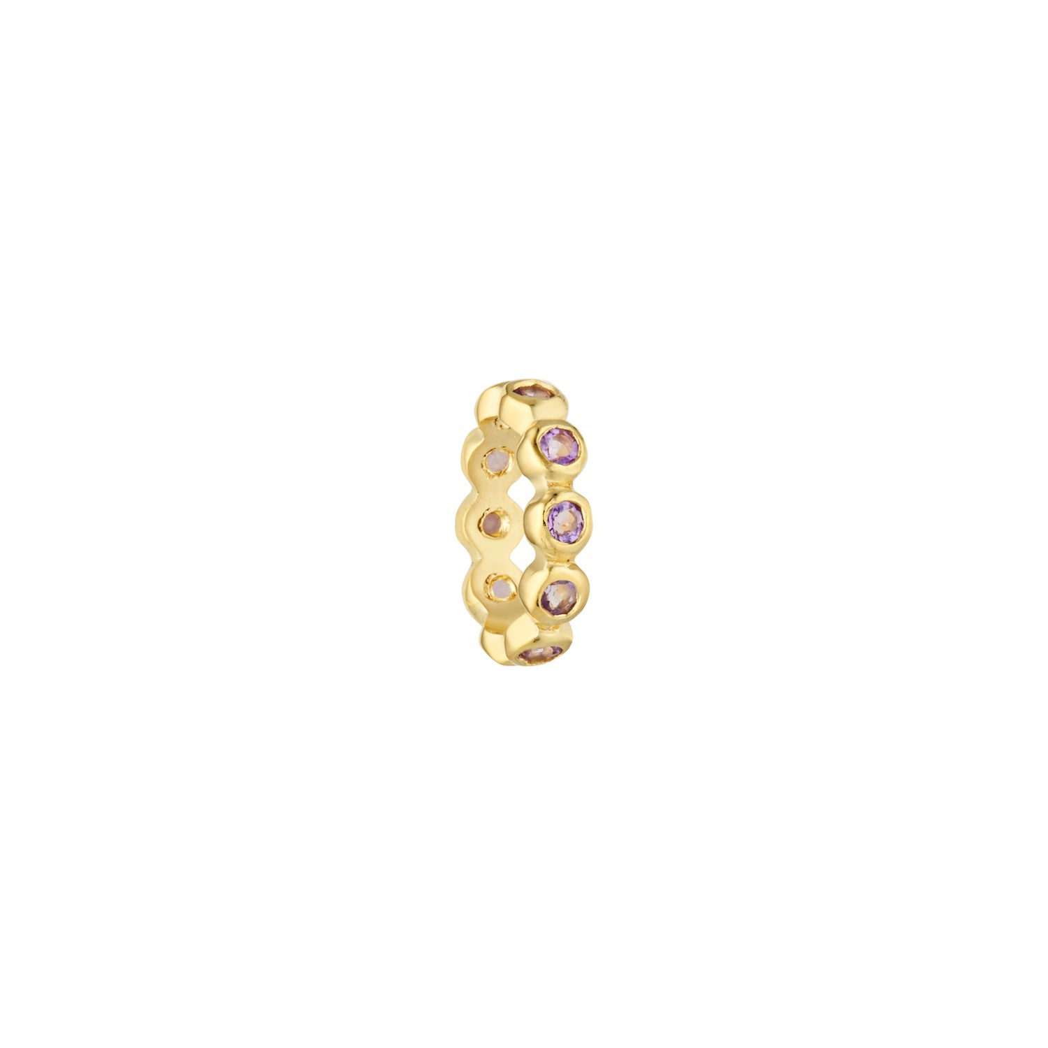 Circle of Power | Sol Charm | Pink Amethyst