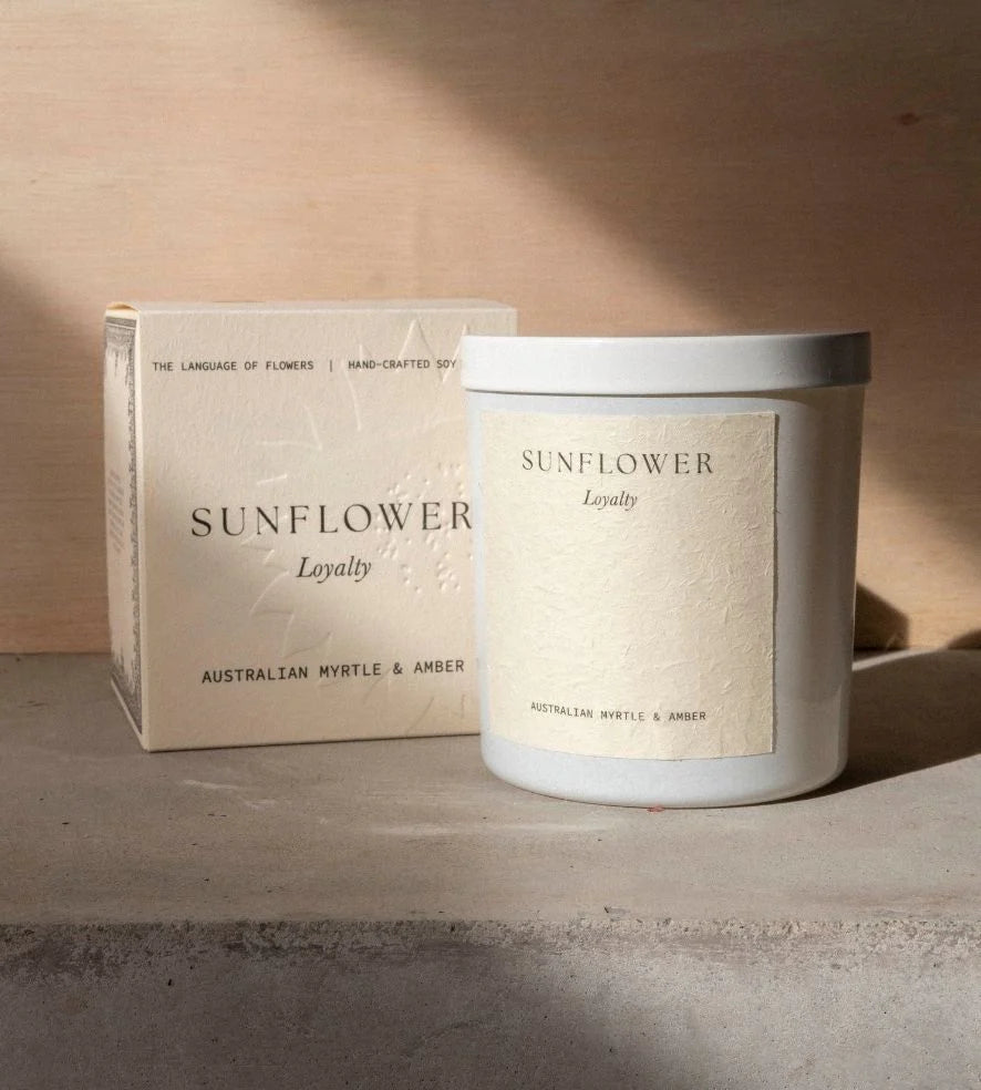 Sunflower | 400g | Myrtle & Amber
