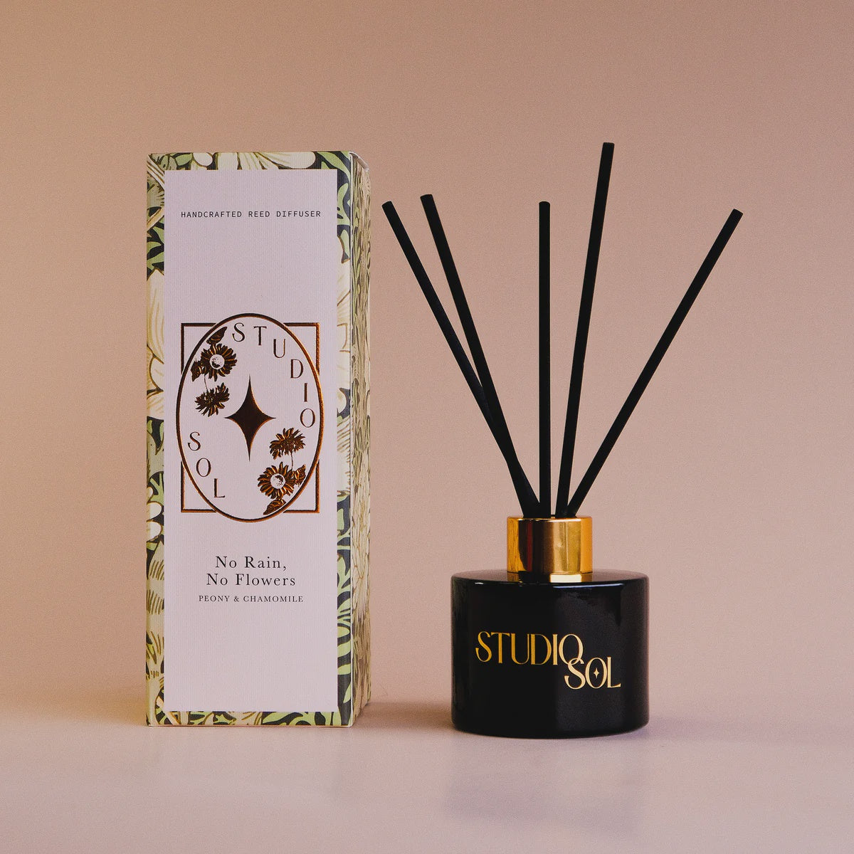No Rain, No Flowers | 100ml Diffuser | Peony + Chamomile