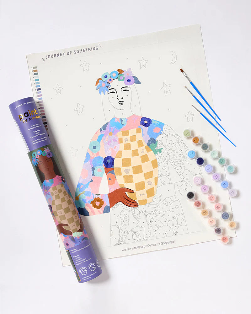 Paint By Numbers | Love vase