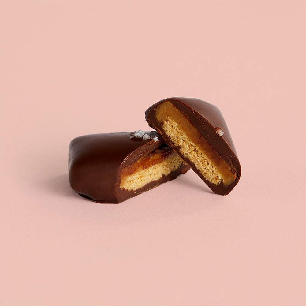 Loco Love Twin Salted Caramel Shortbread Chocolate