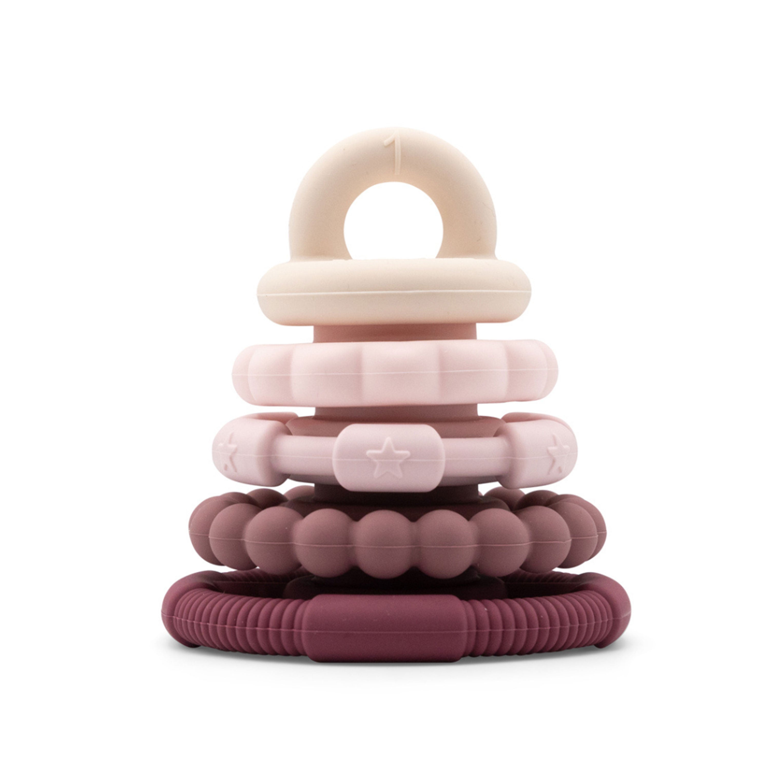 Rainbow Stacker & Teether Toy