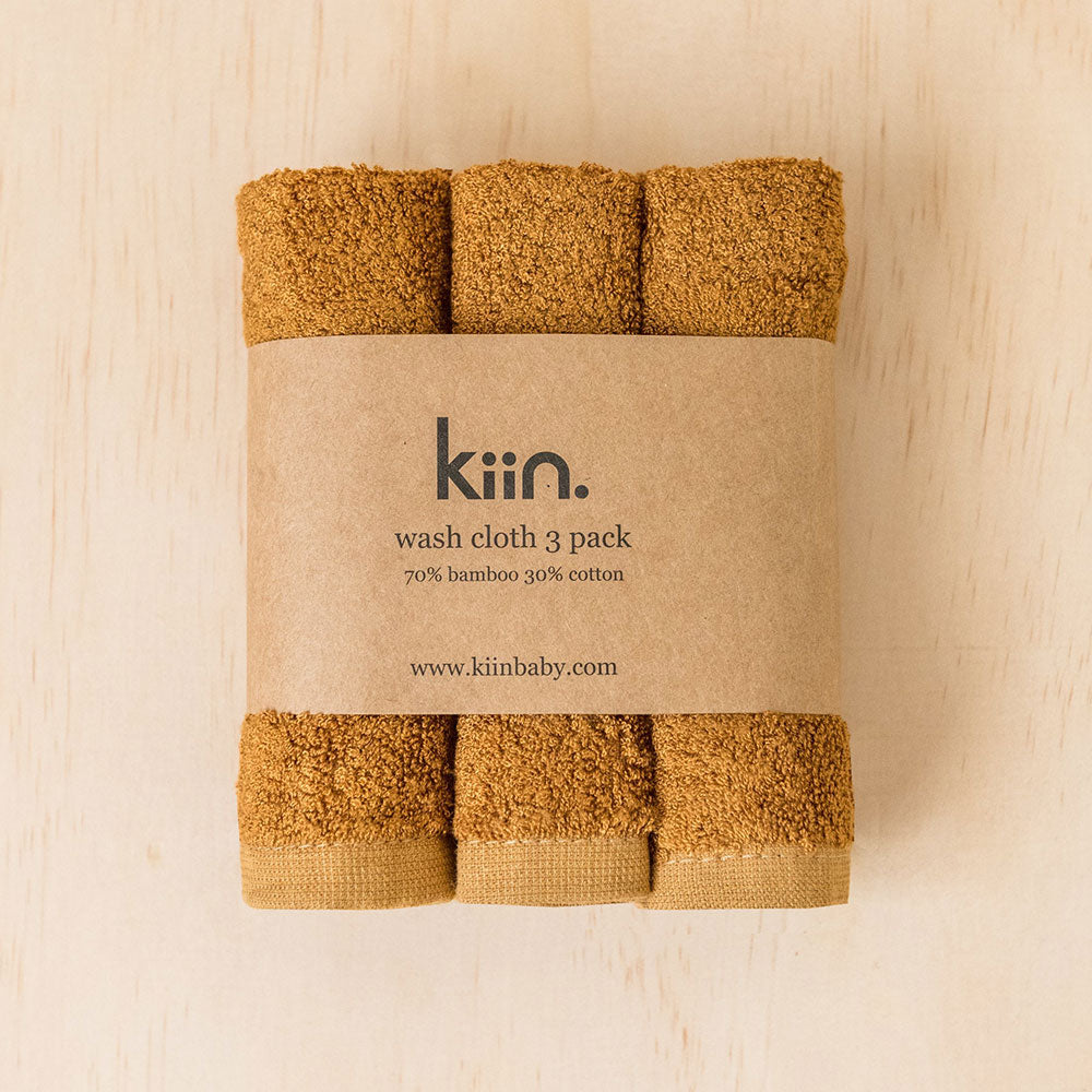 Kiin Wash Cloth 3 Pack