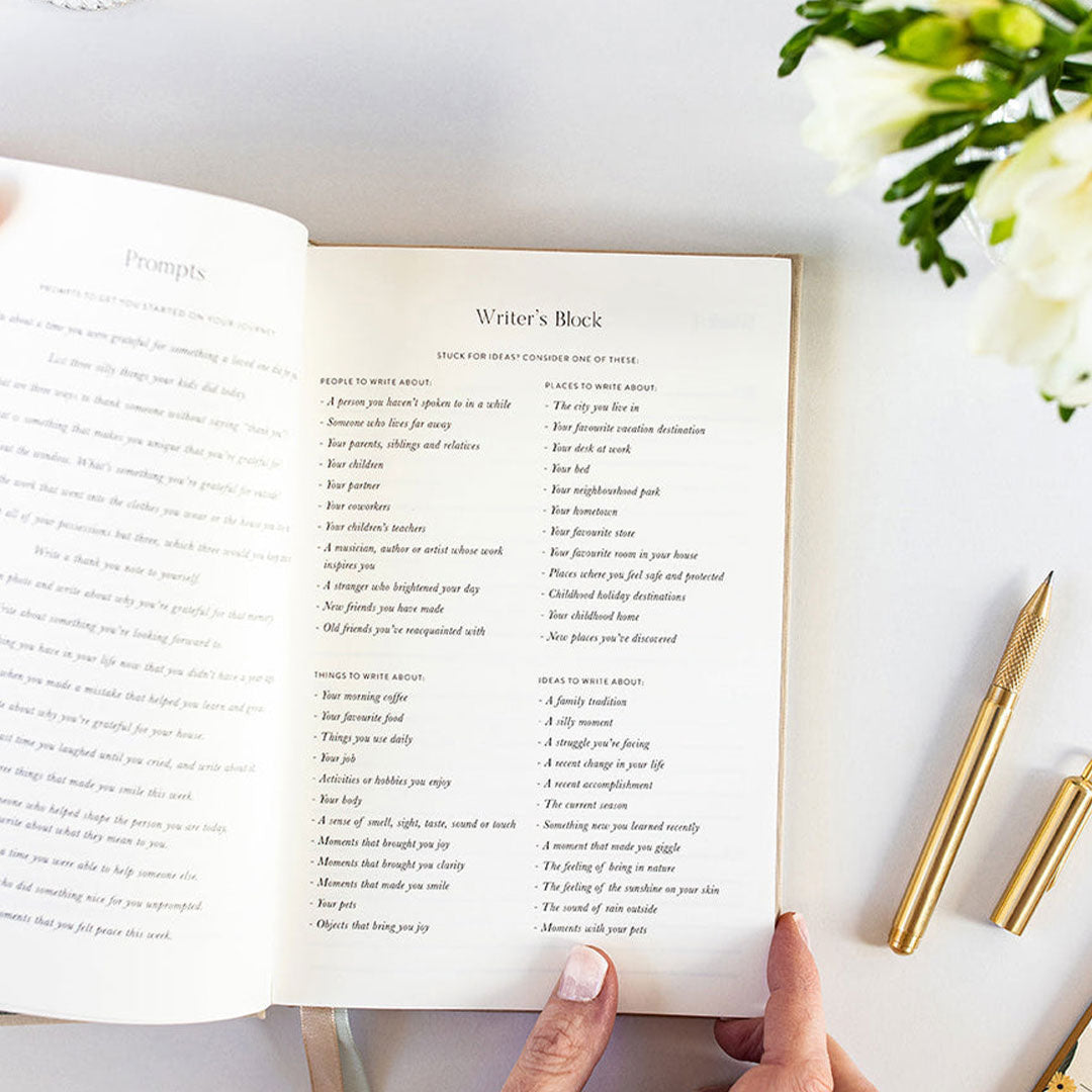 Gratitude Journal Oatmeal