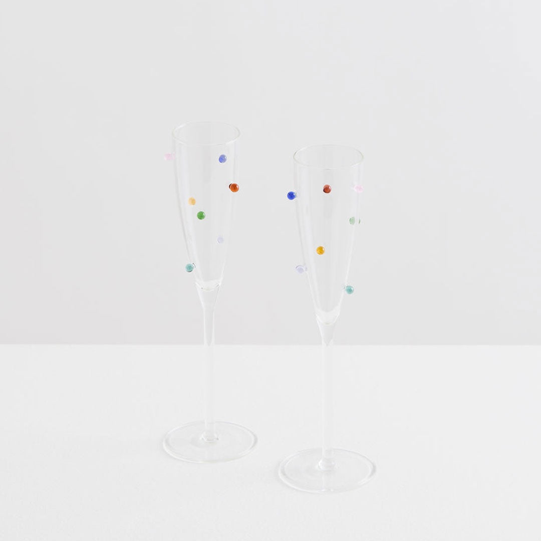 2 Pomponette Flutes | Multi