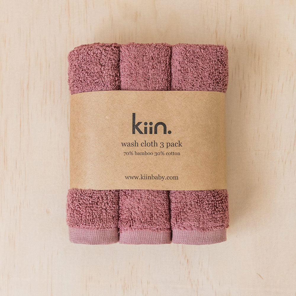 Kiin Wash Cloth 3 Pack