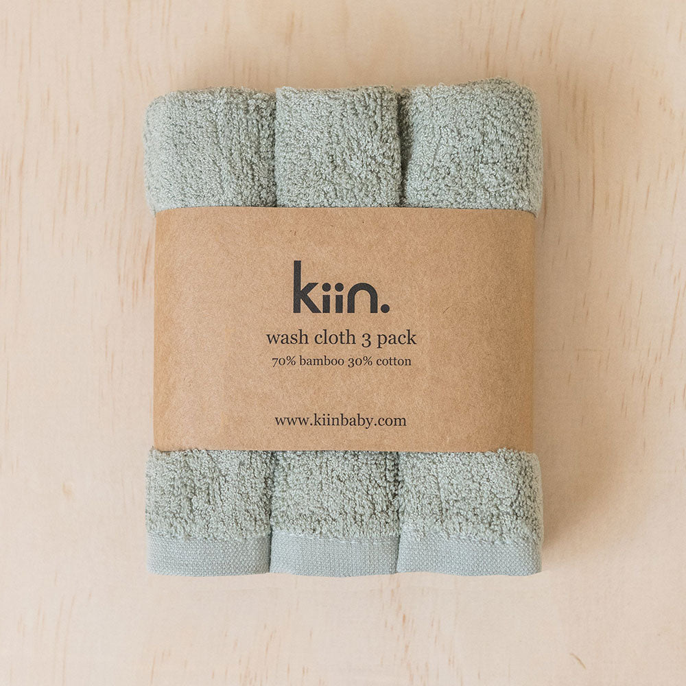 Kiin Wash Cloth 3 Pack