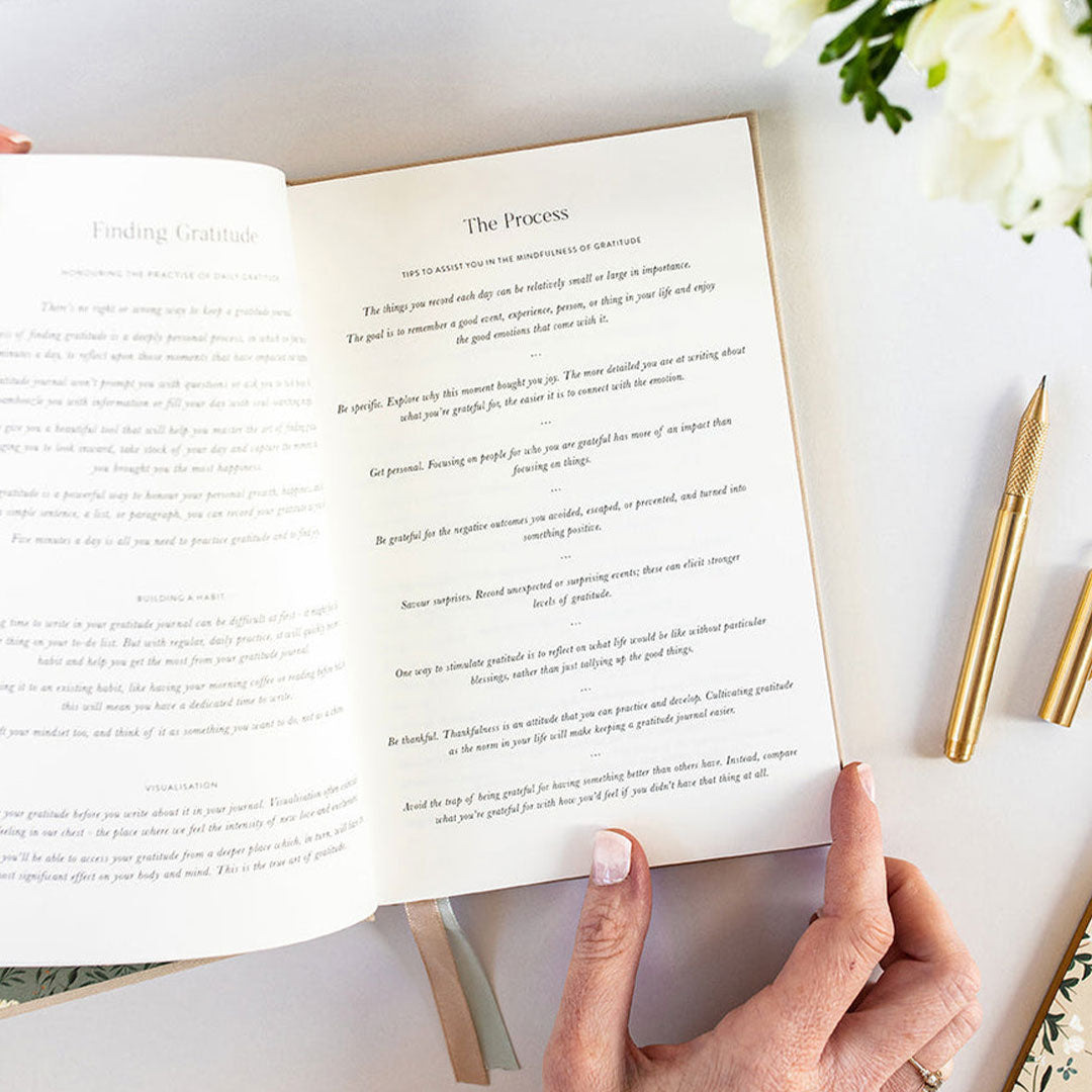 Gratitude Journal Oatmeal
