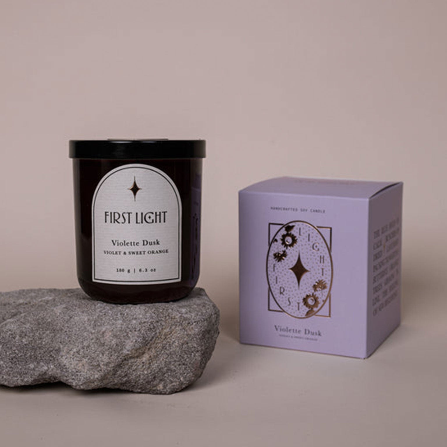 Violette Dusk Soy Candle