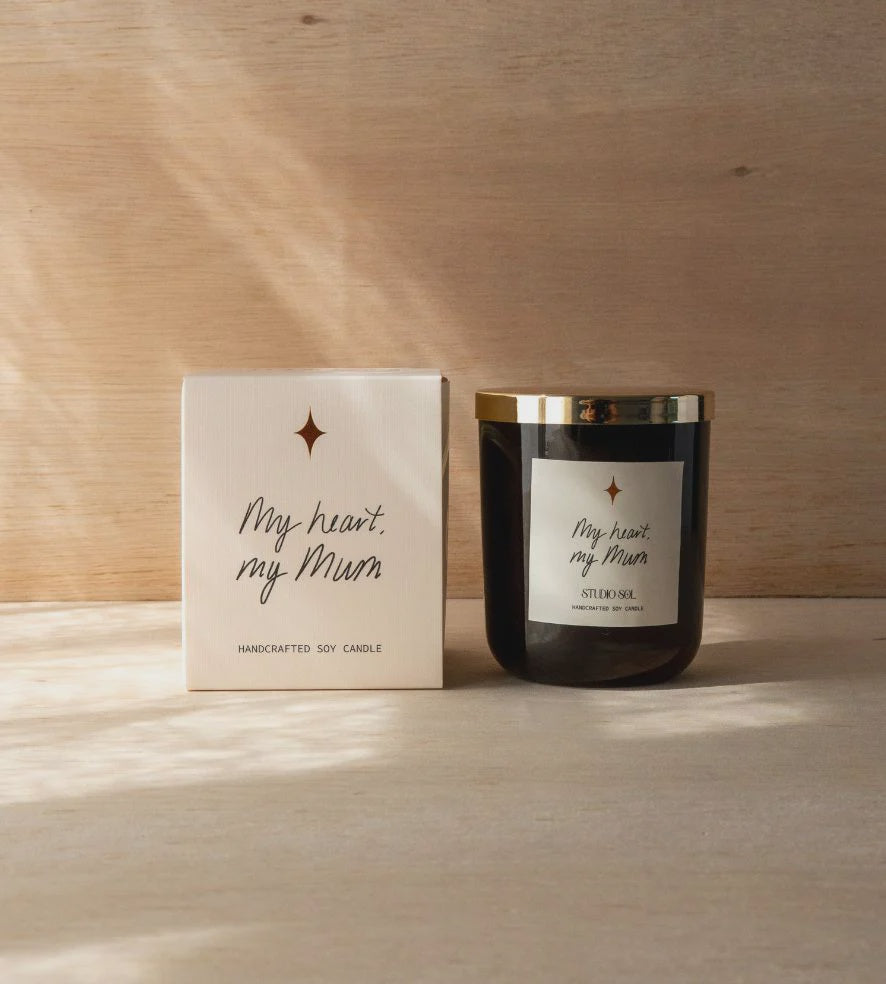 My Mum, My Heart | 180gm Candle | Sea Salted Watermelon