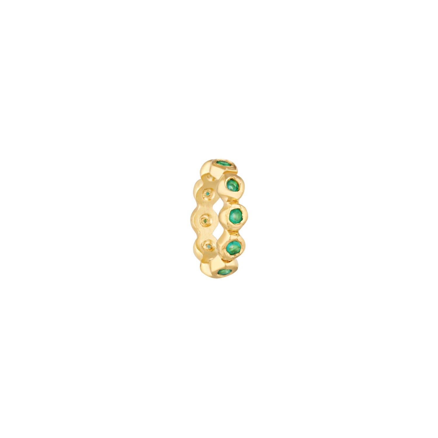 Circle of Power | Sol Charm | Green Onyx