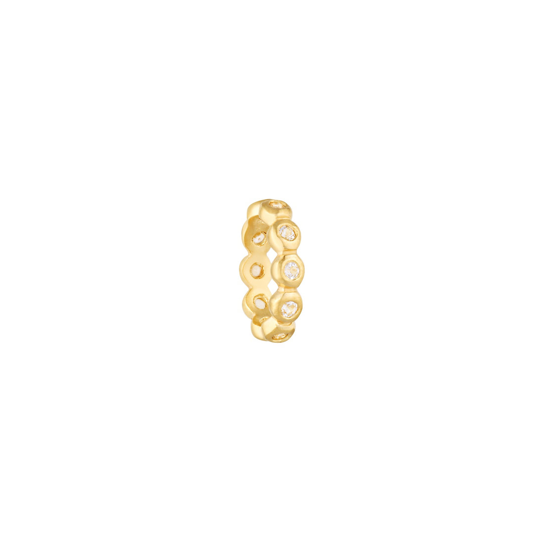 Circle of Power | Sol Charm | White Topaz