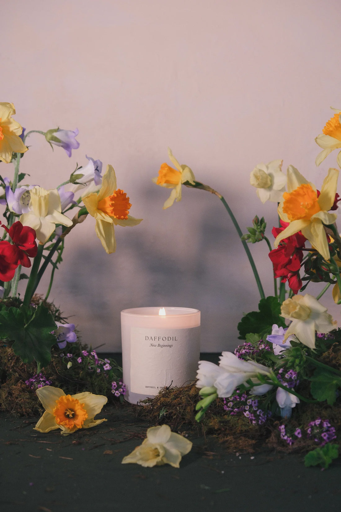 Daffodil | 400g Candle | Daffodil & Peach Nectar