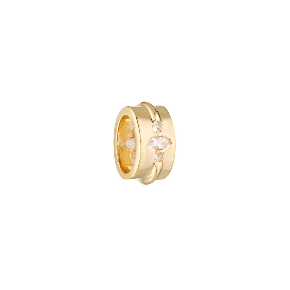 In Flow | Sol Charm | White Topaz