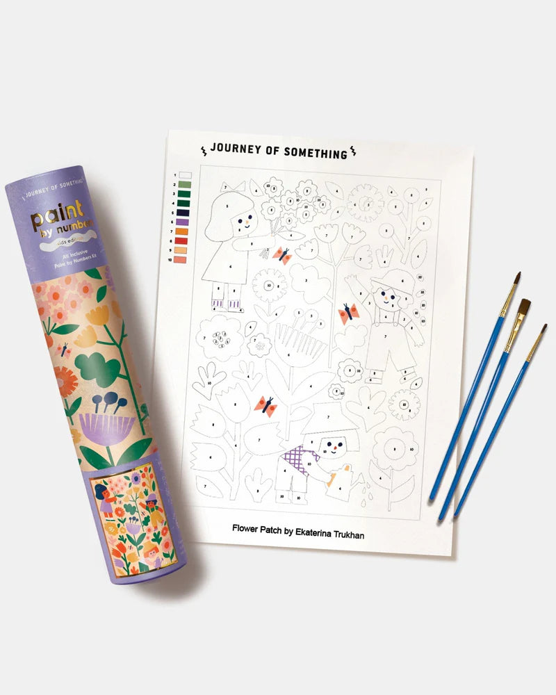 Kids Paint by Numbers | Flower Patch