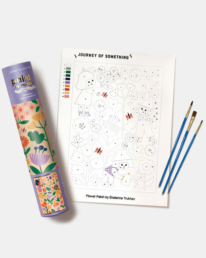 Kids Paint by Numbers | Flower Patch