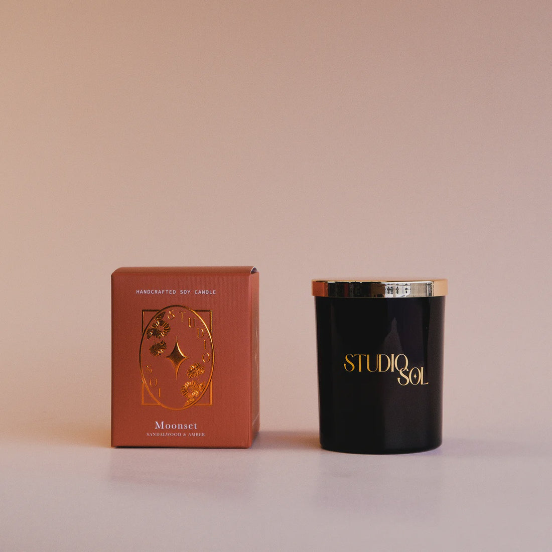 Moonset | 180g Candle | Amber & Sandalwood