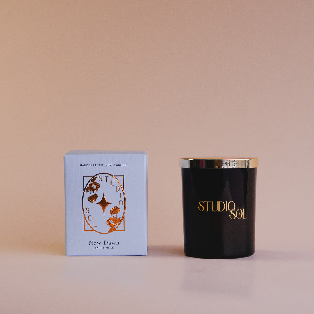 New Dawn | 180g Candle | Salt + Moss