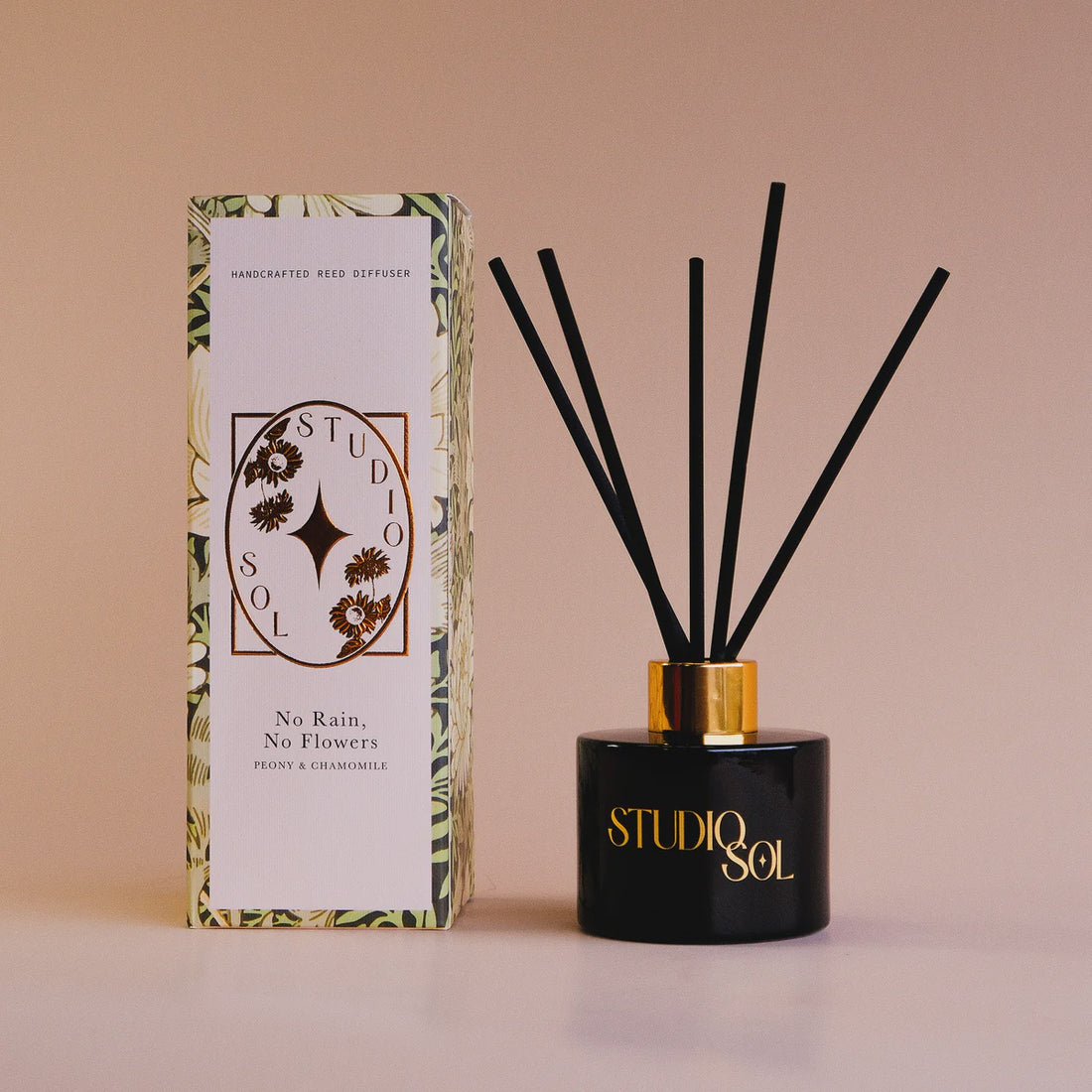 No Rain, No Flowers | 100ml Diffuser | Peony + Chamomile