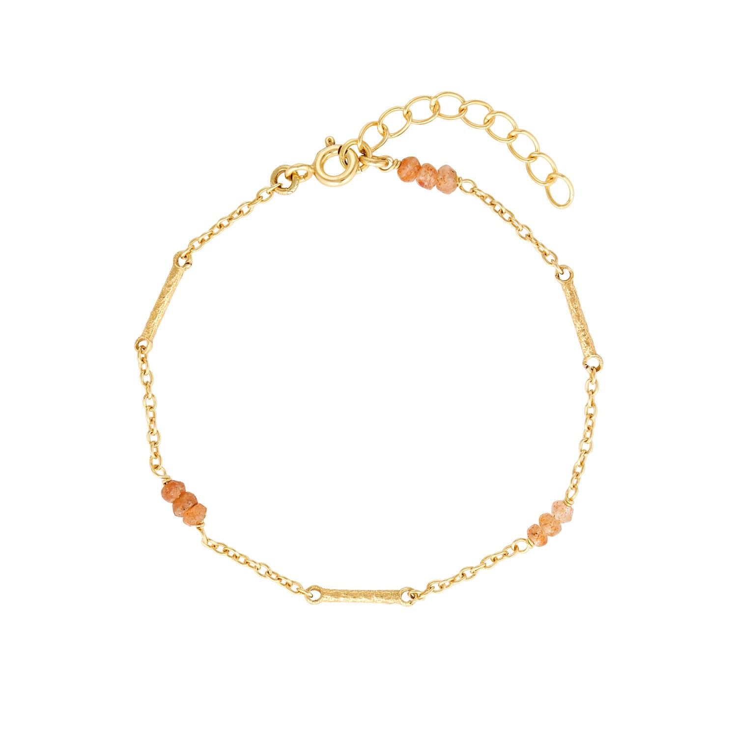 Golden Wings Bracelet | Sunstone