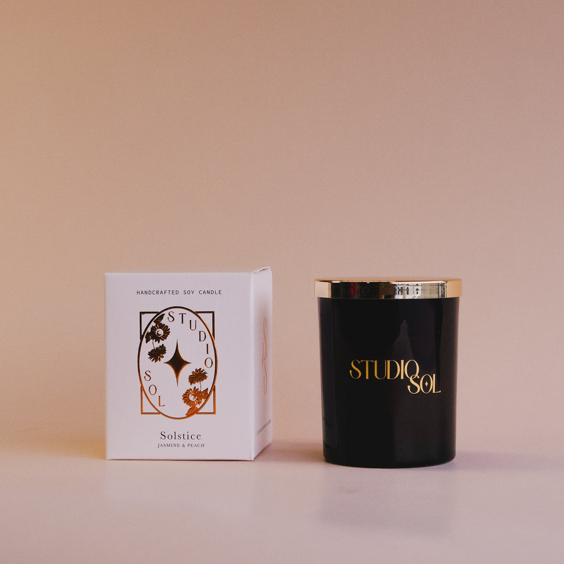 Solstice | 180g Candle | Jasmine + Peach