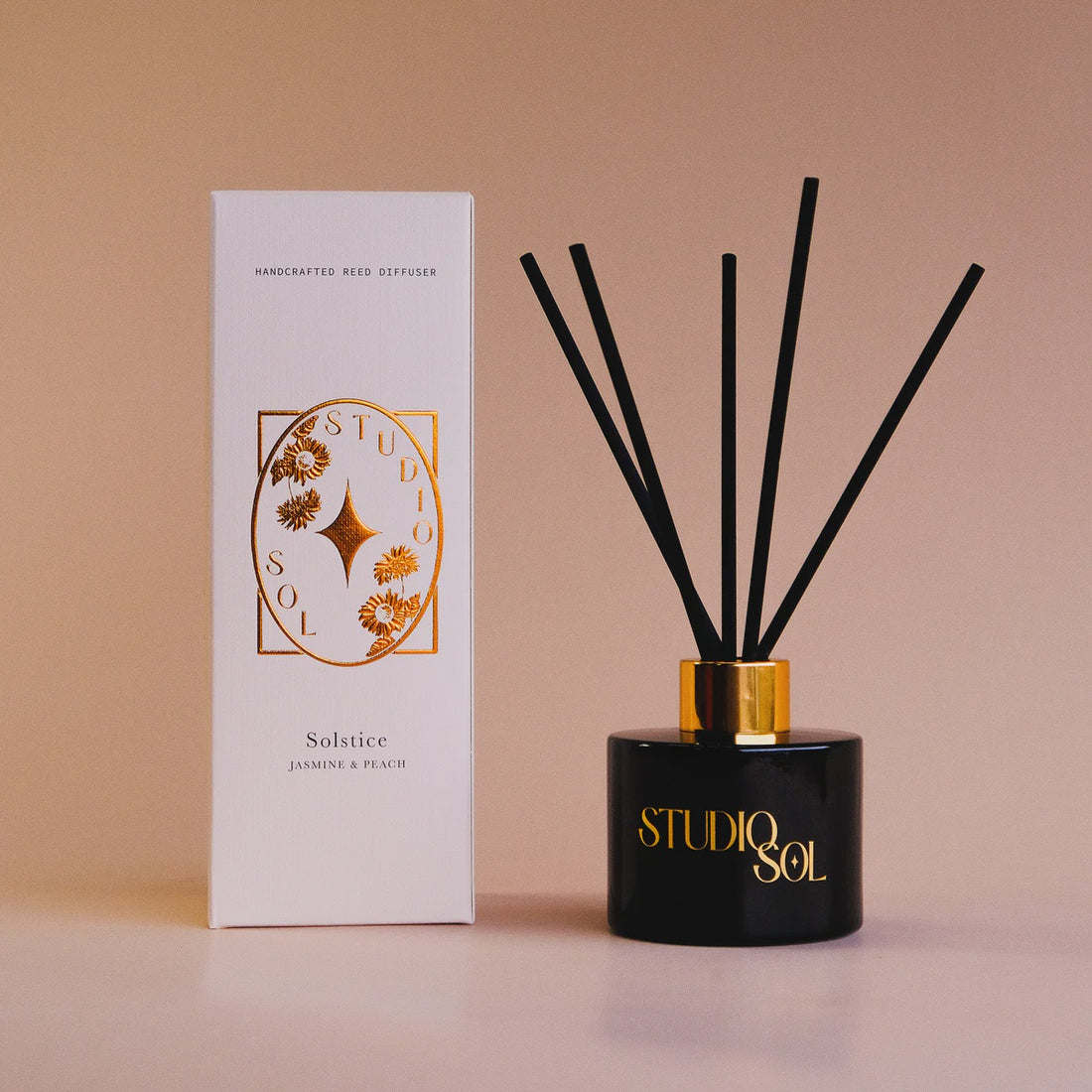 Solstice | 100ml Diffuser | Jasmine + Peach