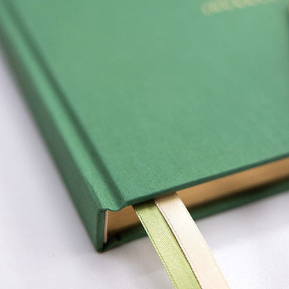 Linen Bound Journal - Fern Green (Lined Journal)