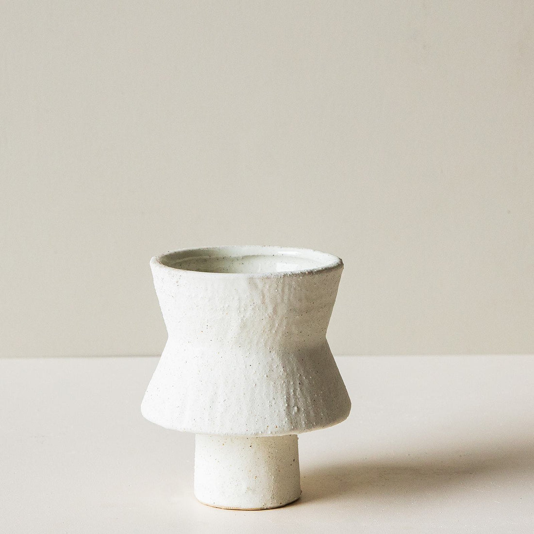 Sacha Vase Off White