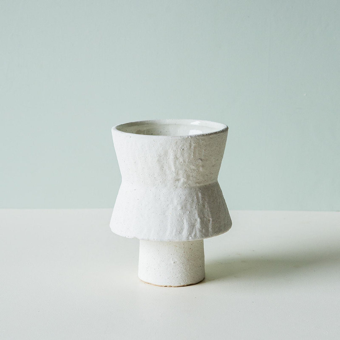 Sacha Vase Off White