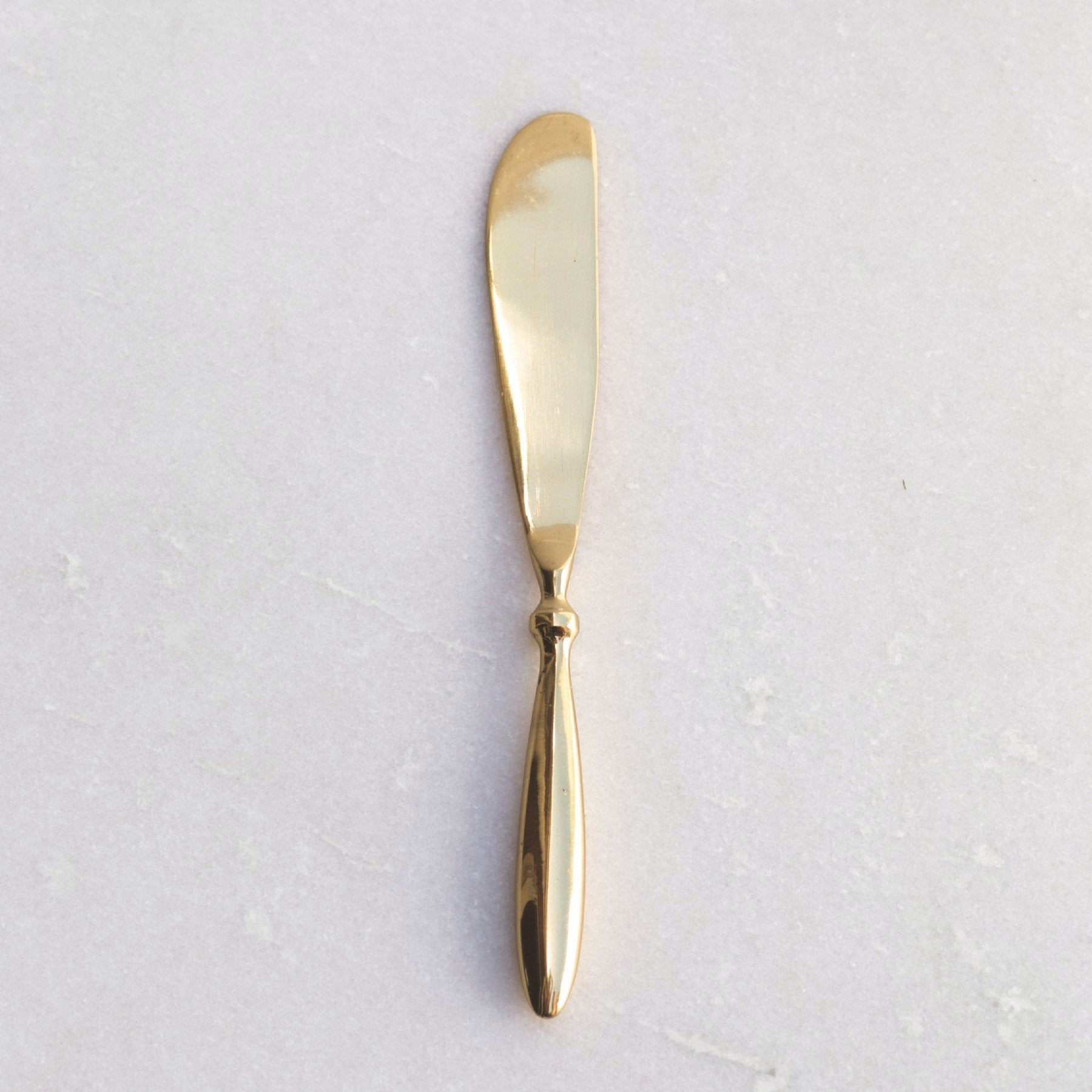 Small Brass Cheese Knife