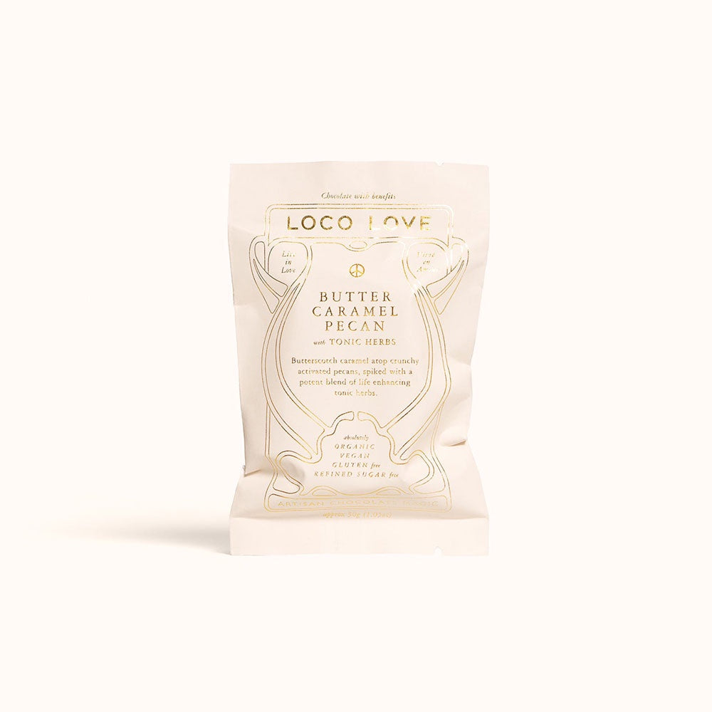 Loco Love Butter Caramel Pecan Single Chocolate