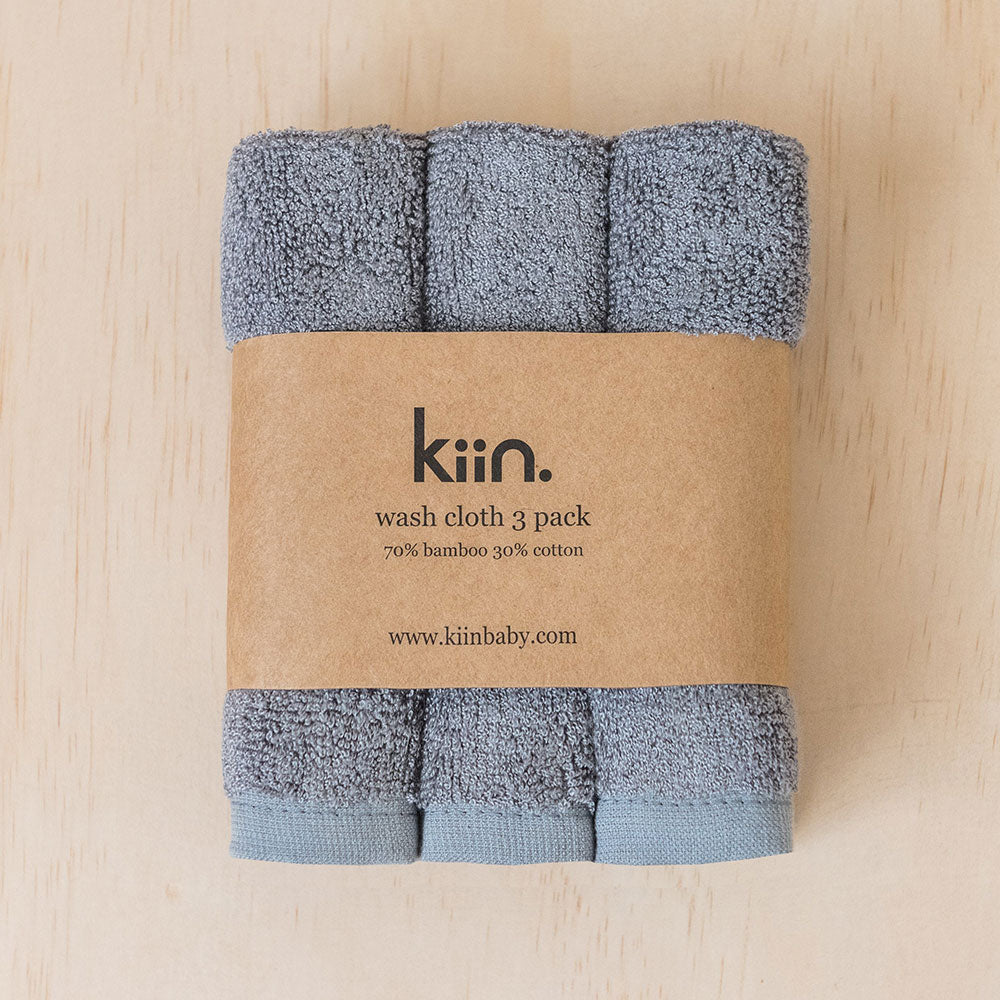 Kiin Wash Cloth 3 Pack