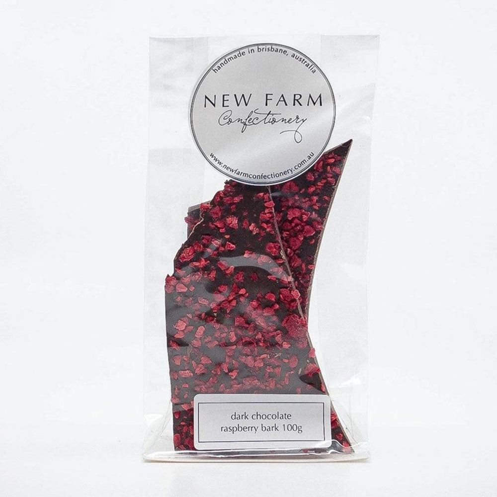 Bark | Dark Chocolate + Raspberry 100g