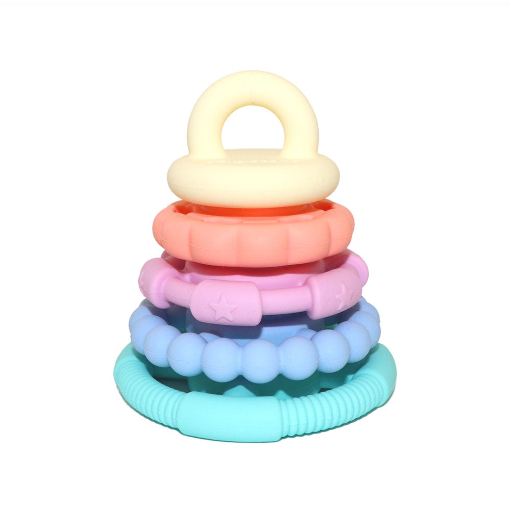 Rainbow Stacker &amp; Teether Toy