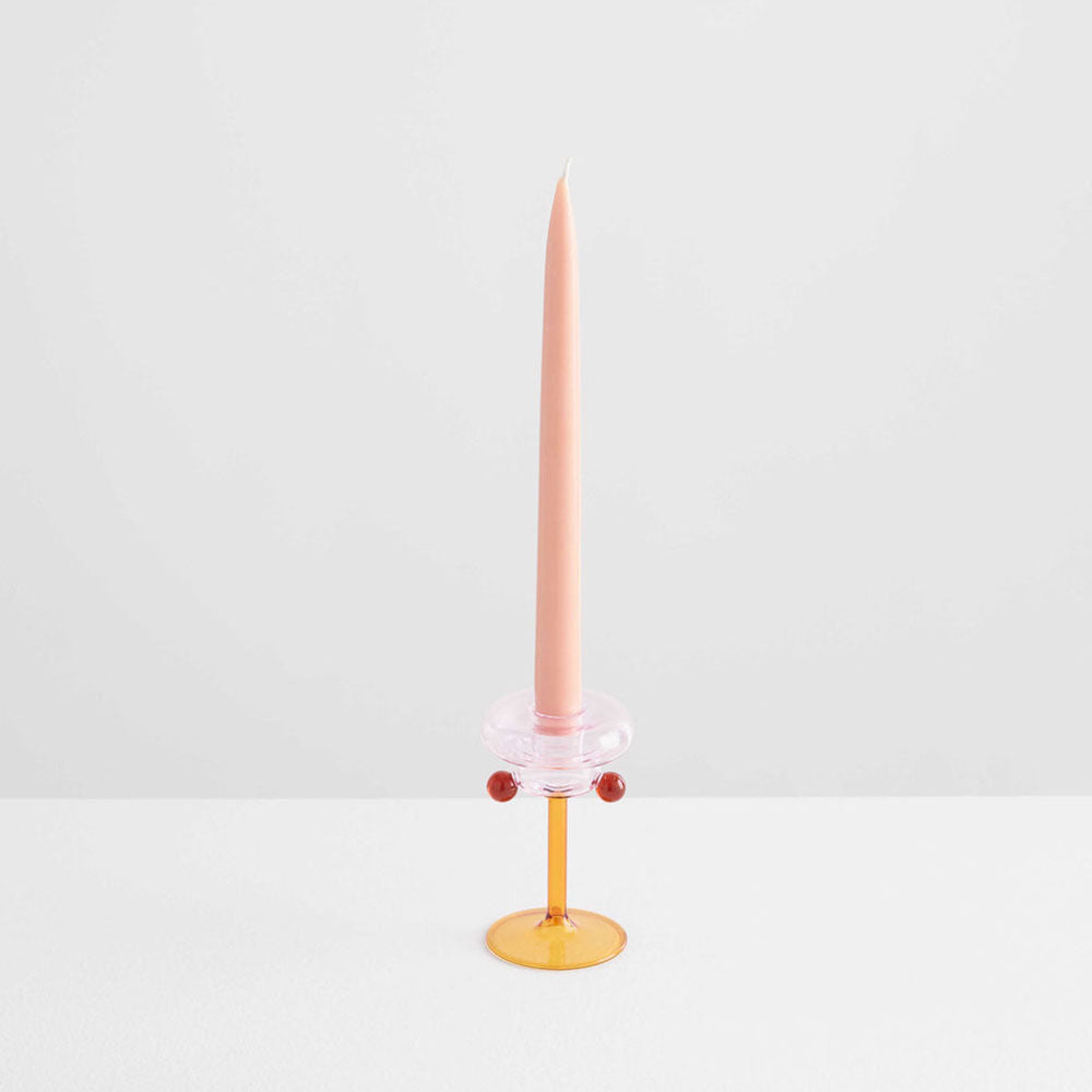 Petit Pom Pom Pink Candle Holder