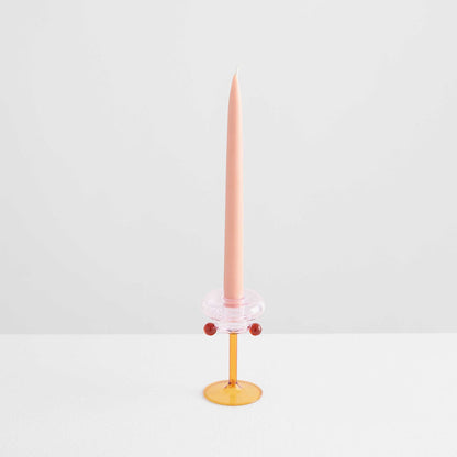 Petit Pom Pom Pink Candle Holder