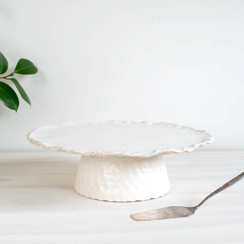 Cake Stand | Vanilla Cream