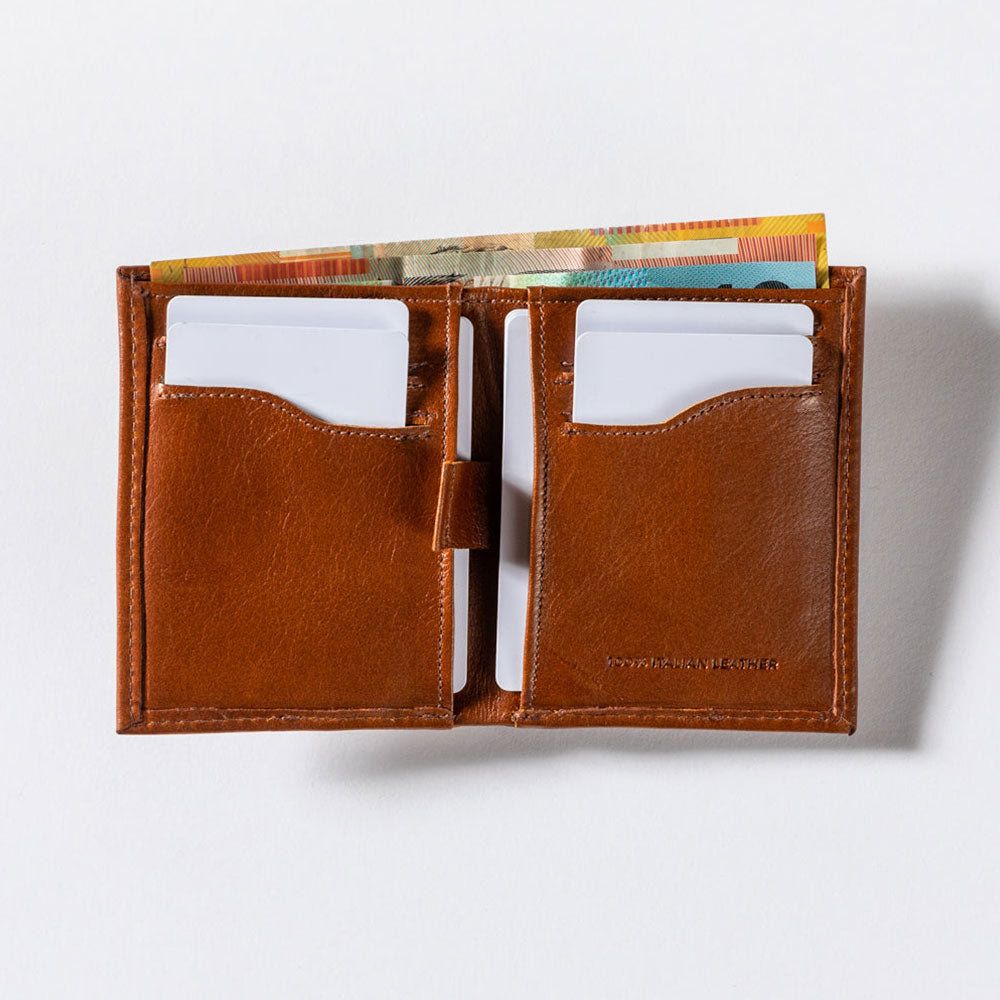 Rockefeller Slim Wallet Chestnut